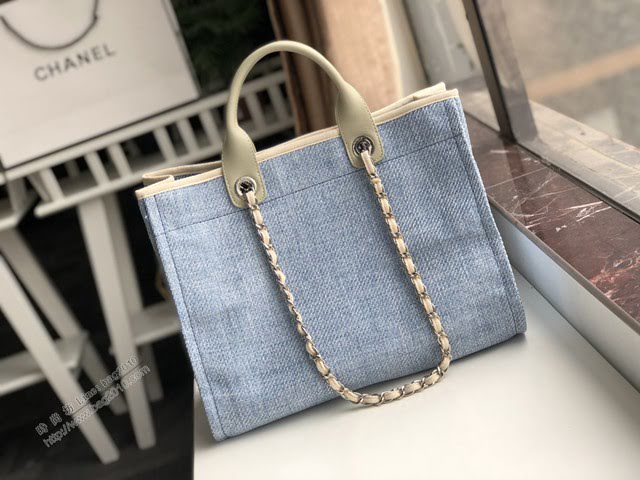 Chanel女包 66941 香奈兒經典款沙灘包 Chanel帆布購物袋  djc4045
